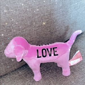 NWT Velvet Purple Neon VS PINK Dog + Free Gift
